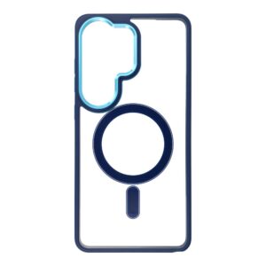 Color Edge Mag Cover case for Samsung S26 ULTRA compatible with MagSafe blue