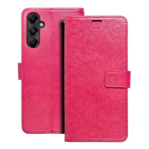 Mezzo Book flip case for Samsung A05s mandala magenta