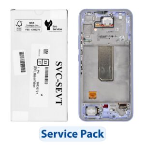 Samsung ServicePack LCD Display A34 5G A346B Purple GH82-31200D