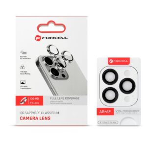 Forcell Camera glass to iPhone 18 Pro / 18 Pro Max Premium dark grey