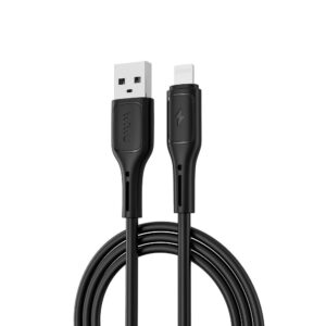 WiWU - Starlink Series Data Cable Wi-C001 USB A to Lightning 2,4A - black