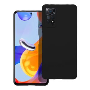 Silicone case for Xiaomi Redmi Note 11 PRO 5G black