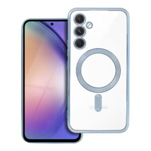 Electro Mag Cover case for Samsung A54 compatible with MagSafe blue