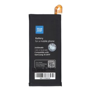 Blue Star Battery for Samsung J3 2017 2400 mAh Premium