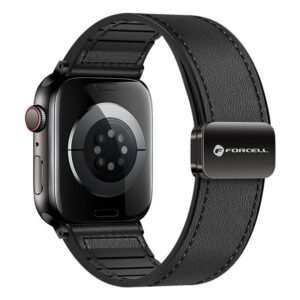 Forcell Strap to Apple Watch F-Design FA21 magnetic eco-friendly leather 38 / 40 / 41 mm black
