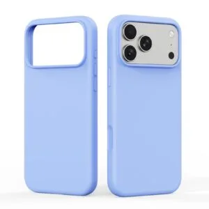 DUX DUCIS case PIEL LIQUID SILICONE compatible with MagSafe for iPhone 18 Pro Max/17 Pro Max light blue