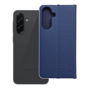 Luna Book Carbon flip case for Samsung A36 5G blue