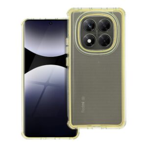 Matrix Clear case for Xiaomi Redmi Note 14 PRO 5G / 14 PRO PLUS 5G yellow