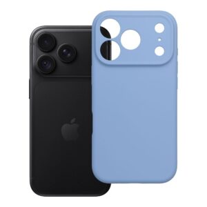 Forcell Case for iPhone 18 Pro / 17 Pro F-Protect Rubber Premium compatible with MagSafe light blue