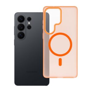 Go Orange case for Samsung S26 ULTRA compatible with MagSafe orange