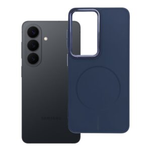 Frame Mag Cover case for Samsung S26 compatible with MagSafe navy blue
