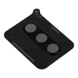 5D Full Glue Tempered Glass Camera Lens for Samsung A36 black