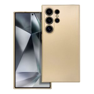 Metallic case for Samsung S24 ULTRA gold