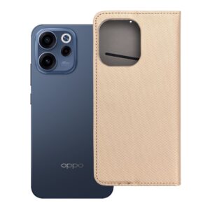 Smart Case Book for Oppo Reno 15 gold