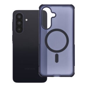 Forcell Case for Samsung A57 F-Protect BumperX Premium compatible with MagSafe navy blue