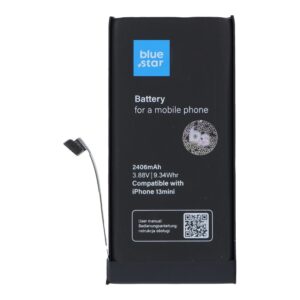 Blue Star Battery for iPhone 13 MINI 2406 mAh HQ