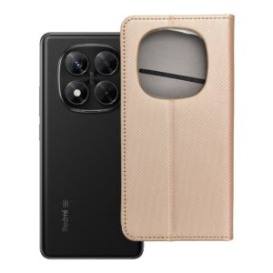 Smart Case Book for Xiaomi Redmi NOTE 14 PRO 5G / 14 PRO PLUS 5G gold
