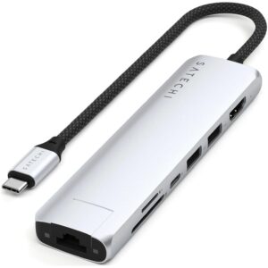 Satechi Adapter HUB 7in1 USB C Slim ST-P7SS silver