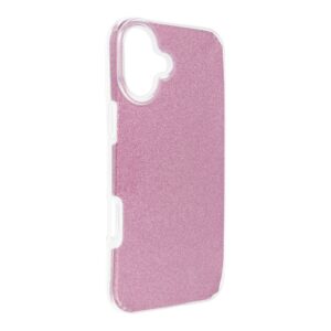 Shining case for iPhone 16 PLUS pink