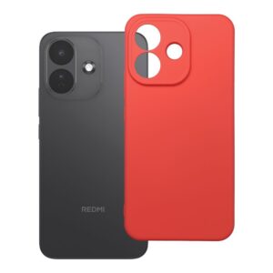 Silicone case for Xiaomi Redmi Note 17 Pro 5G peach