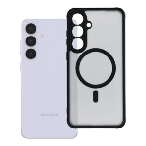 Full Matte Mag case for Samsung S25 FE Cover compatible with MagSafe black