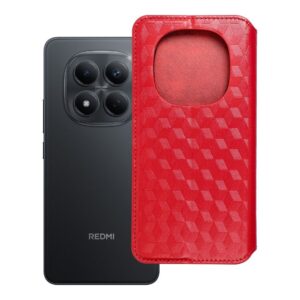 Cubic Book flip case for Xiaomi Redmi NOTE 15 5G red