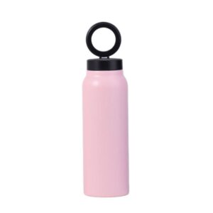 Magnetic holder compatible with MagSafe with 750ml container pink