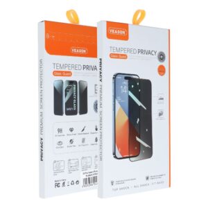 Veason 6D Pro Privacy Glass - for Iphone 18 Pro black