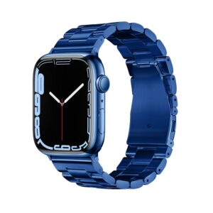 Forcell Strap to Apple Watch F-Design FA10 steel clasp 38 / 40 / 41 mm blue