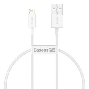 Baseus Superior USB - Lightning cable 2.4A 0.25 m White (CALYS-02)