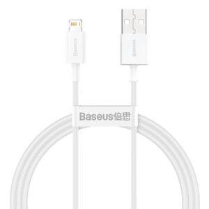 Baseus Superior USB - Lightning cable 2.4A 1 m White (CALYS-A02)