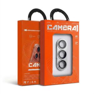 Tempered Glass Camera Lens for Samsung S26 AR+AF Full Metal silver