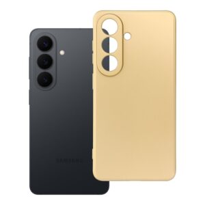 Metallic case for Samsung S26 gold