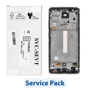 Samsung ServicePack LCD Display A52S 5G A528B GH82-26861D White