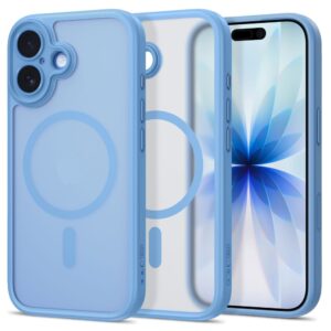 Tech-Protect Magpeak MagSafe CC iPhone 17 Matte Mist Blue