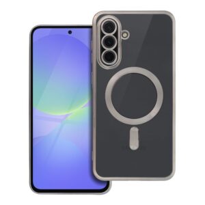 Electro Mag Cover case for Samsung A36 compatible with MagSafe titanium gray