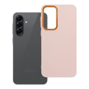 Frame case for Samsung A56 5G powder pink