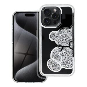 Teddy Bear case for iPhone 12 / 12 PRO silver