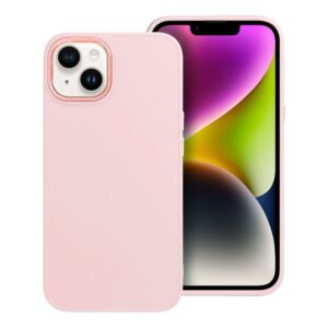 Frame case for iPhone 13 powder pink