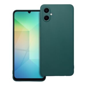 Matt case for Samsung A06 5G dark green