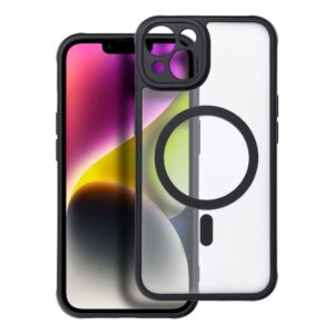Full Matte Mag case for iPhone 14 Cover compatible with MagSafe black