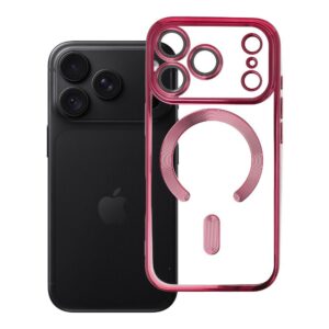 Electro Mag Cover case for iPhone 18 Pro Max / 17 Pro Max compatible with MagSafe burgundy