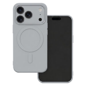 Simple Color Mag case for iPhone 17 Pro Max 6,9" / 18 Pro Max 6,9" silver