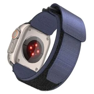 Forcell Strap to Apple Watch F-Design FA05 nylon hook-and-loop 42 / 44 / 45 / 49 mm blue