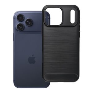 Carbon 2.0 case for iPhone 17 Pro Max / 18 Pro Max (low camera edge) black
