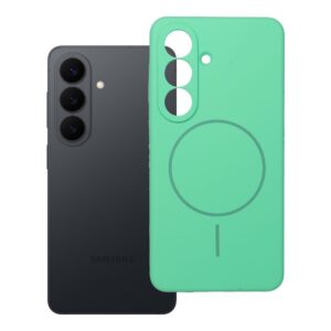 Case for Samsung S26 Silicone 2mm (camera protection) compatible with MagSafe mint