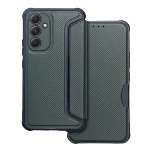 Razor Book flip case for Samsung A54 5G dark green