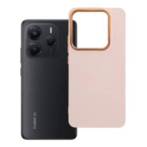 Frame case for Xiaomi Redmi Note 14 5G powder pink