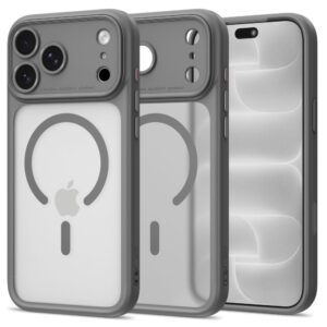 Tech-Protect Magpeak MagSafe CC iPhone 17 Pro Max / 18 Pro Max Matte Titanium