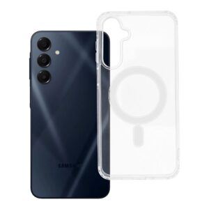 Clear Mag Cover (MID) case for Samsung A16 5G / A16 4G compatible with MagSafe transparent